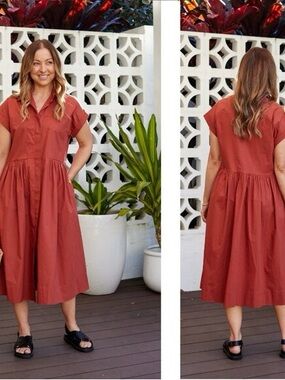 MAYE Harper Shirtdress